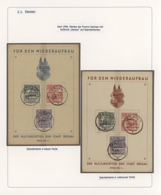 DEUTSCHE LOKALAUSGABEN 1945/1946 – Blatt 109