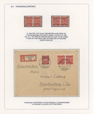 DEUTSCHE LOKALAUSGABEN 1945/1946 – Blatt 116