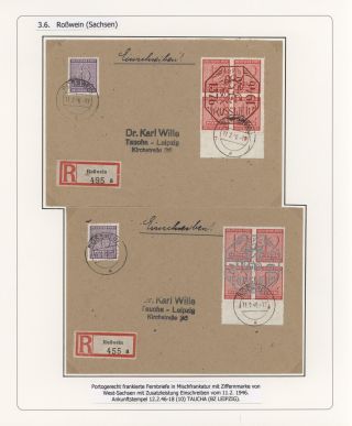 DEUTSCHE LOKALAUSGABEN 1945/1946 – Blatt 121