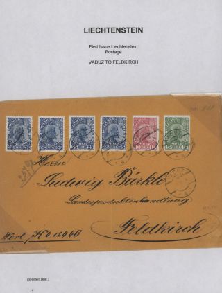 LICHTENŠTEJNSKO 1900-1950 – list 4