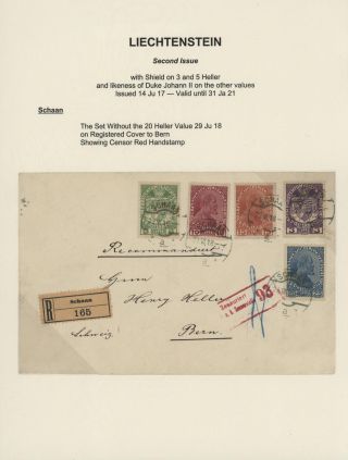LICHTENŠTEJNSKO 1900-1950 – list 14