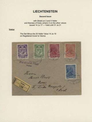 LICHTENŠTEJNSKO 1900-1950 – list 15