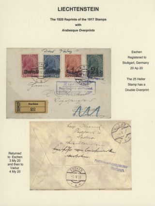 LIECHTENSTEIN 1900-1950 – Blatt 30