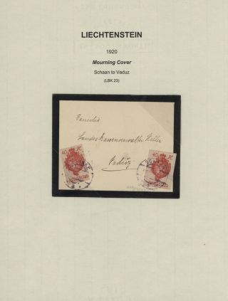 LICHTENŠTEJNSKO 1900-1950 – list 33