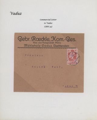 LICHTENŠTEJNSKO 1900-1950 – list 47