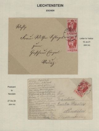LICHTENŠTEJNSKO 1900-1950 – list 48