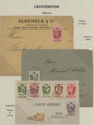 LICHTENŠTEJNSKO 1900-1950 – list 49