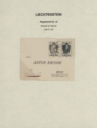LICHTENŠTEJNSKO 1900-1950 – list 51