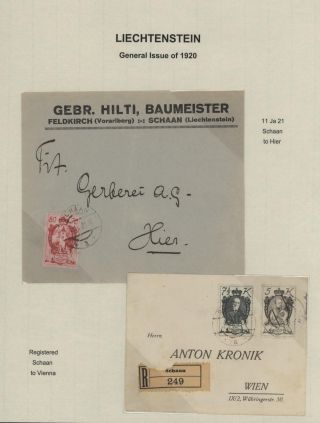 LICHTENŠTEJNSKO 1900-1950 – list 52
