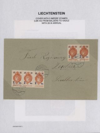 LICHTENŠTEJNSKO 1900-1950 – list 66