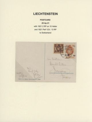 LICHTENŠTEJNSKO 1900-1950 – list 68