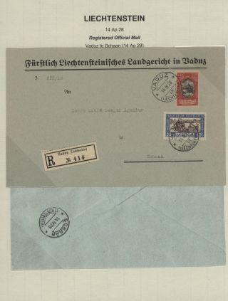 LICHTENŠTEJNSKO 1900-1950 – list 75