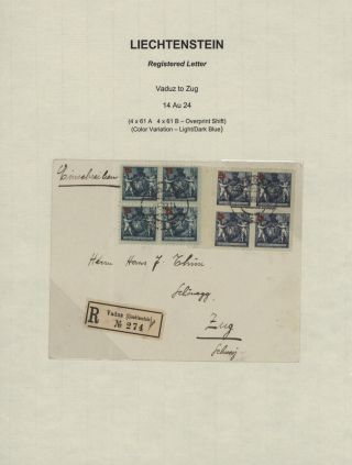 LICHTENŠTEJNSKO 1900-1950 – list 79