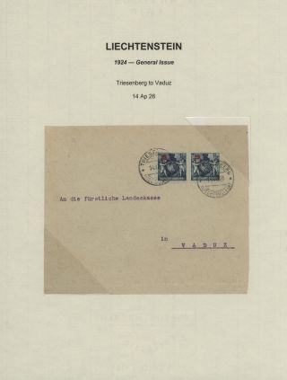 LICHTENŠTEJNSKO 1900-1950 – list 80