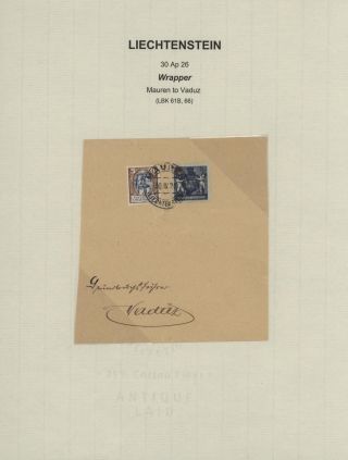 LICHTENŠTEJNSKO 1900-1950 – list 82