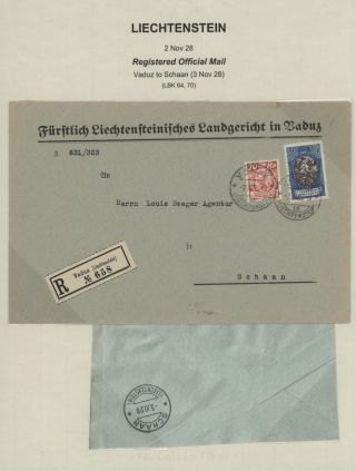 LICHTENŠTEJNSKO 1900-1950 – list 84