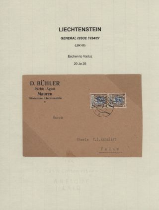LICHTENŠTEJNSKO 1900-1950 – list 85