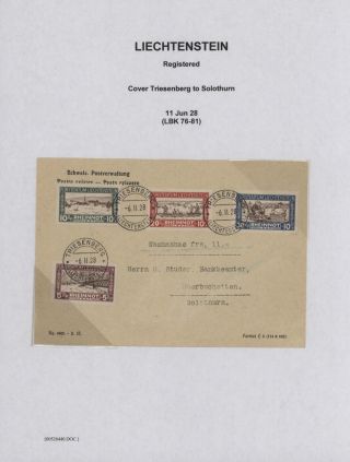 LICHTENŠTEJNSKO 1900-1950 – list 91