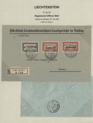 LICHTENŠTEJNSKO 1900-1950 – list 92