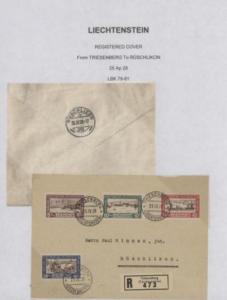 LICHTENŠTEJNSKO 1900-1950 – list 95
