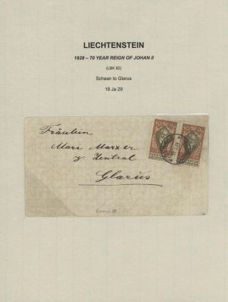 LICHTENŠTEJNSKO 1900-1950 – list 97