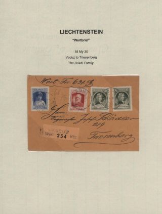 LICHTENŠTEJNSKO 1900-1950 – list 102