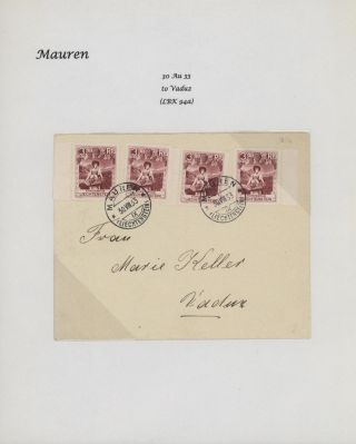 LICHTENŠTEJNSKO 1900-1950 – list 104