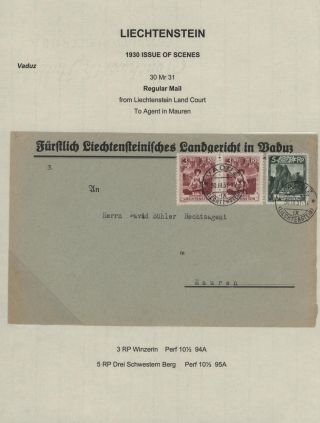 LICHTENŠTEJNSKO 1900-1950 – list 106