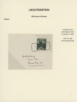 LICHTENŠTEJNSKO 1900-1950 – list 108