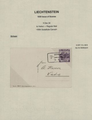 LICHTENŠTEJNSKO 1900-1950 – list 111
