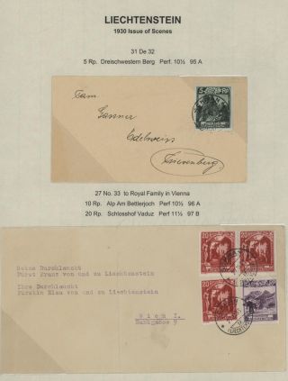 LICHTENŠTEJNSKO 1900-1950 – list 112