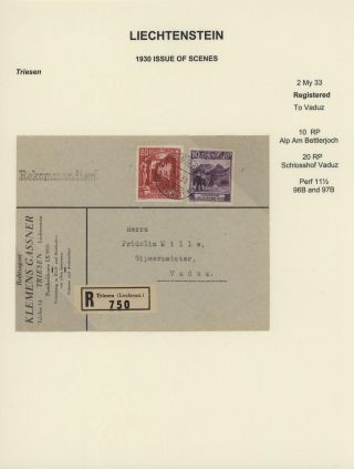 LICHTENŠTEJNSKO 1900-1950 – list 113