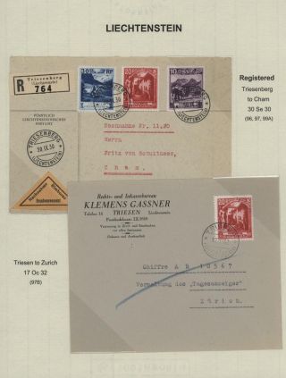 LICHTENŠTEJNSKO 1900-1950 – list 114