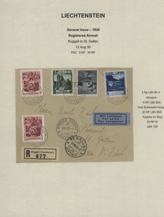 LICHTENŠTEJNSKO 1900-1950 – list 117