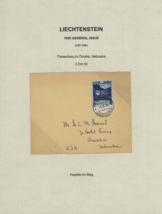 LICHTENŠTEJNSKO 1900-1950 – list 118