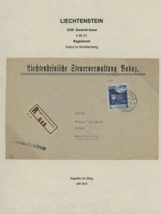 LICHTENŠTEJNSKO 1900-1950 – list 120
