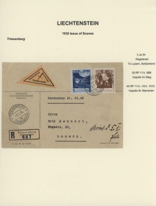 LICHTENŠTEJNSKO 1900-1950 – list 123