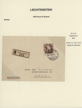 LICHTENŠTEJNSKO 1900-1950 – list 126