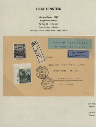 LICHTENŠTEJNSKO 1900-1950 – list 129