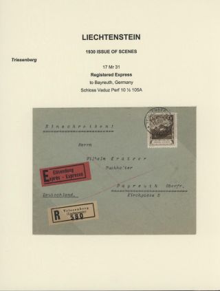 LICHTENŠTEJNSKO 1900-1950 – list 133