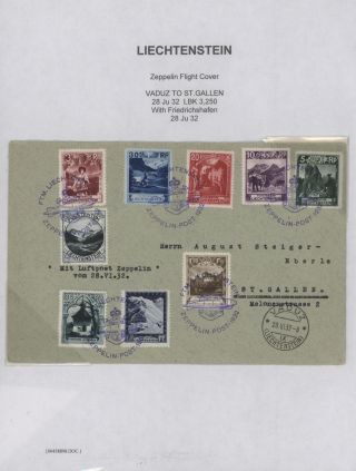 LICHTENŠTEJNSKO 1900-1950 – list 135