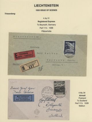 LICHTENŠTEJNSKO 1900-1950 – list 136