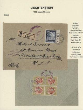 LICHTENŠTEJNSKO 1900-1950 – list 137