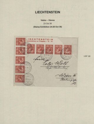 LICHTENŠTEJNSKO 1900-1950 – list 152