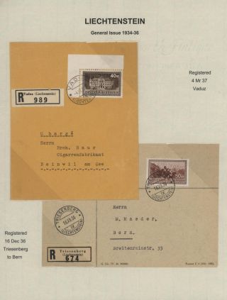 LICHTENŠTEJNSKO 1900-1950 – list 155