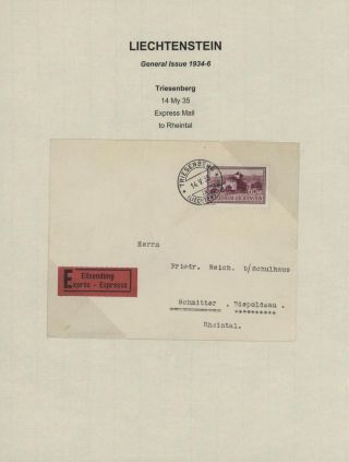 LICHTENŠTEJNSKO 1900-1950 – list 158