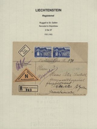LICHTENŠTEJNSKO 1900-1950 – list 164