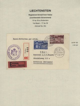 LICHTENŠTEJNSKO 1900-1950 – list 166