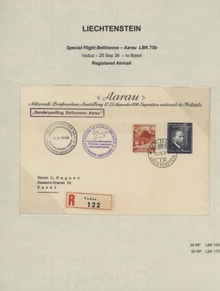 LICHTENŠTEJNSKO 1900-1950 – list 167