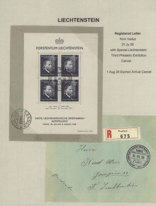 LICHTENŠTEJNSKO 1900-1950 – list 168